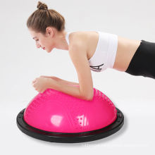 Yugland Anti-burst Fitness Half Ball Yoga Balance Bosuing Ball With Custom Logo